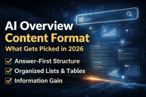 Actual Content Format That AI Overviews Prefer