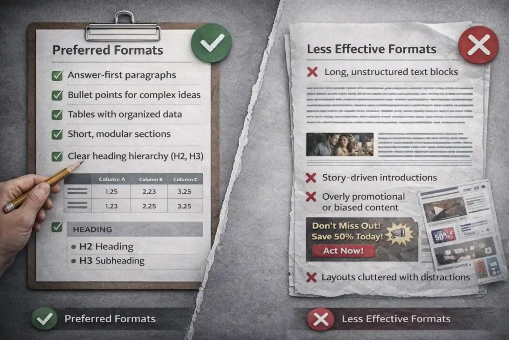 Content Format That AI Overview Prefers