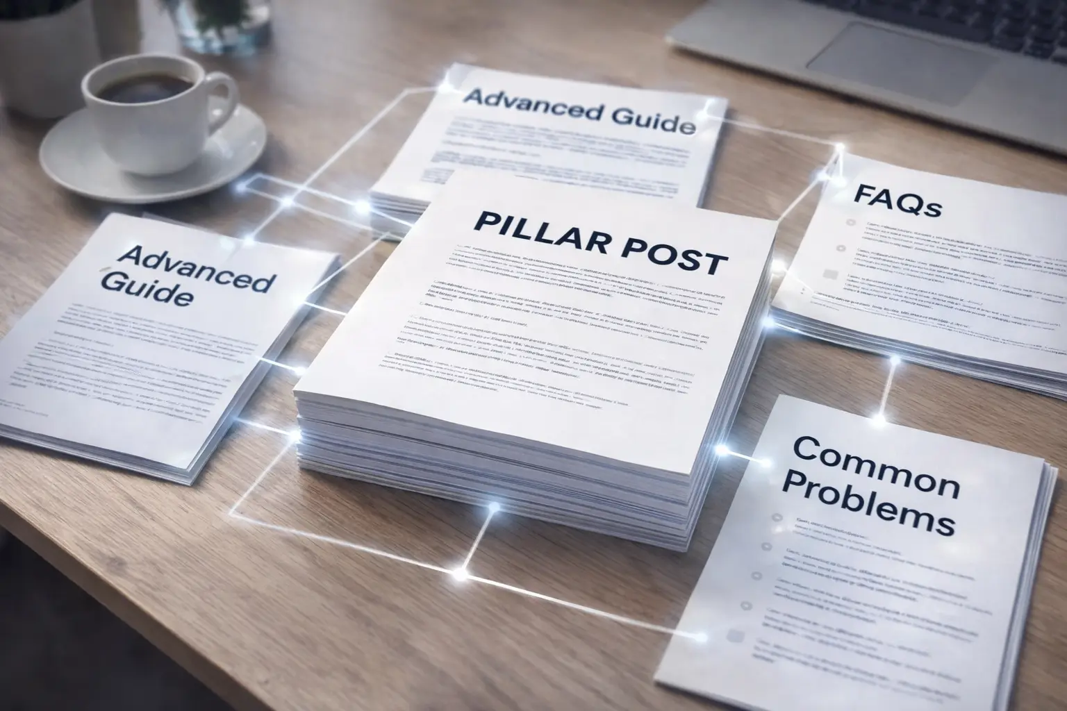 Create more content around topic