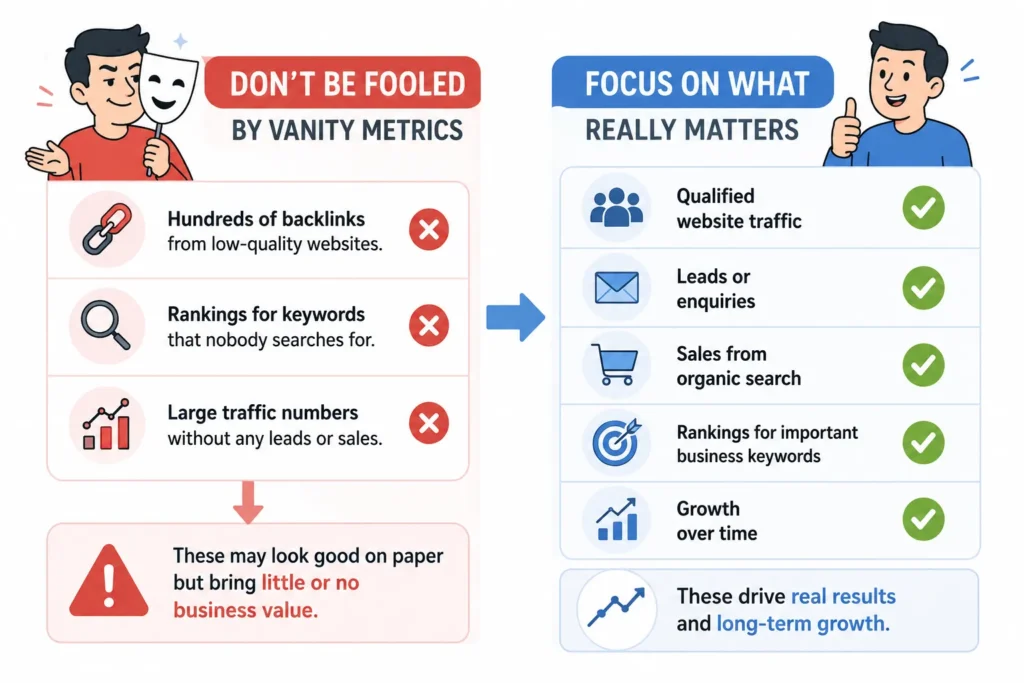 Don’t Be Fooled by Vanity Metrics