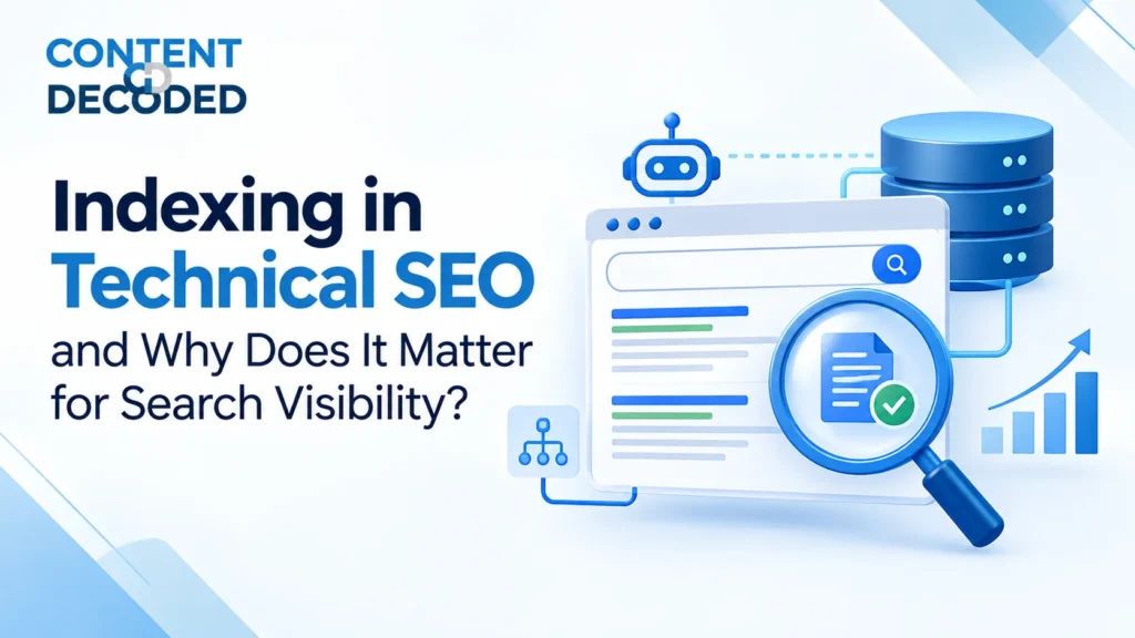 Featured Image of Indexing in Technical SEO