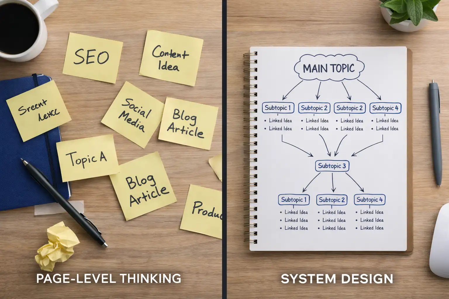 From page thinking to system design