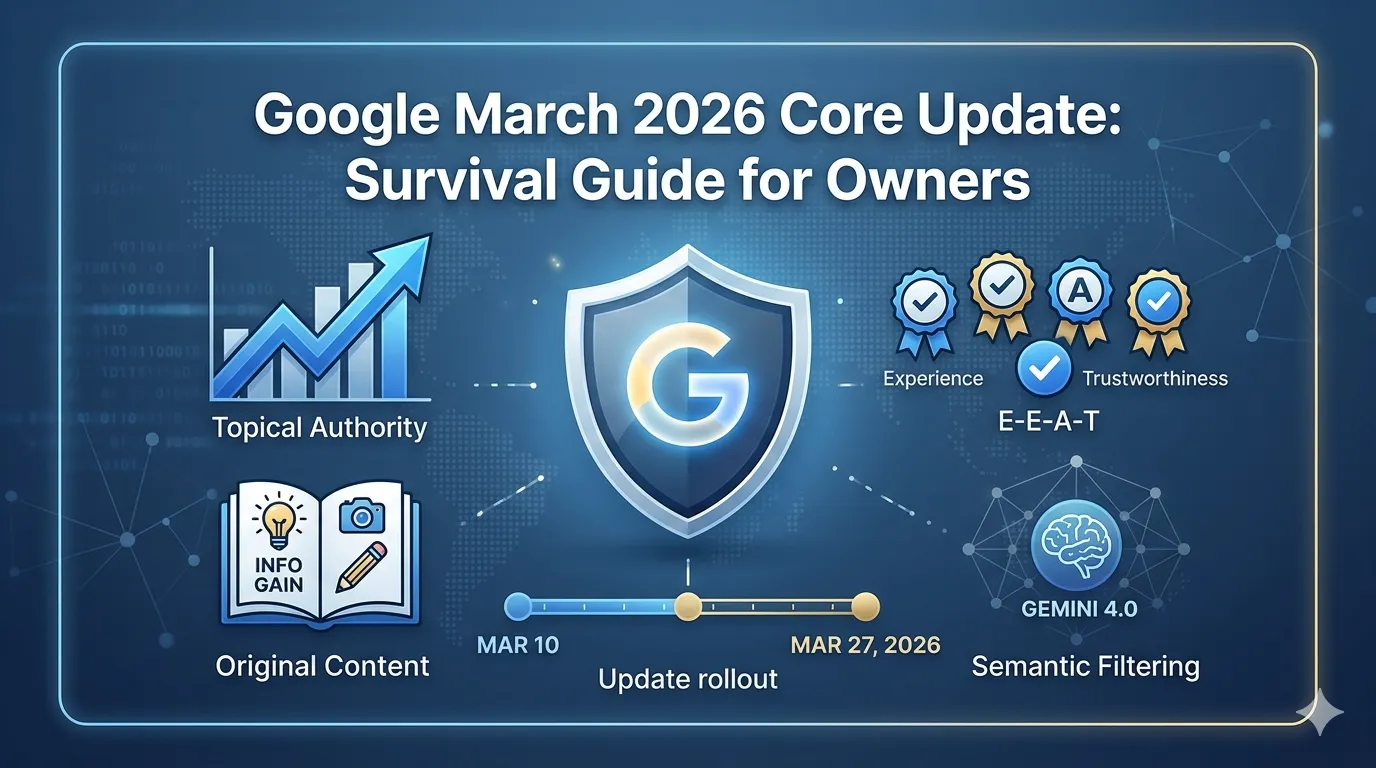 Google March 2026 Core Update: What Website Owners Need to Know