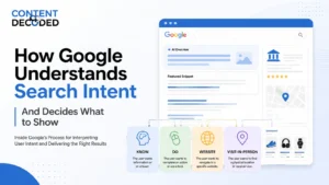 How Google Actually Decides What to Show for Different User Intent