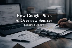 How Google Selects AI Overview Sources