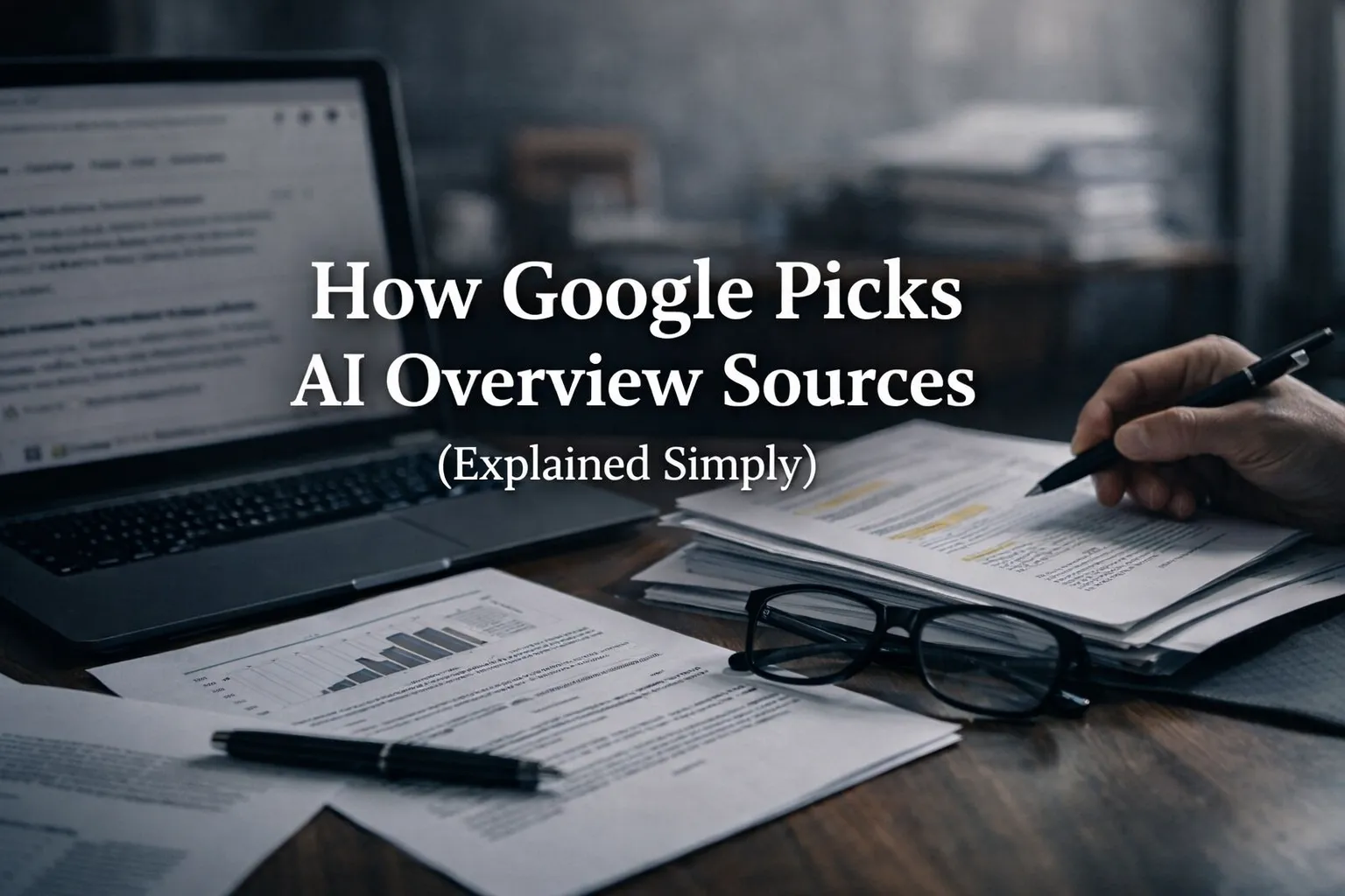 Source Overview How Google Picks AI Overview Sources (Explained Simply)