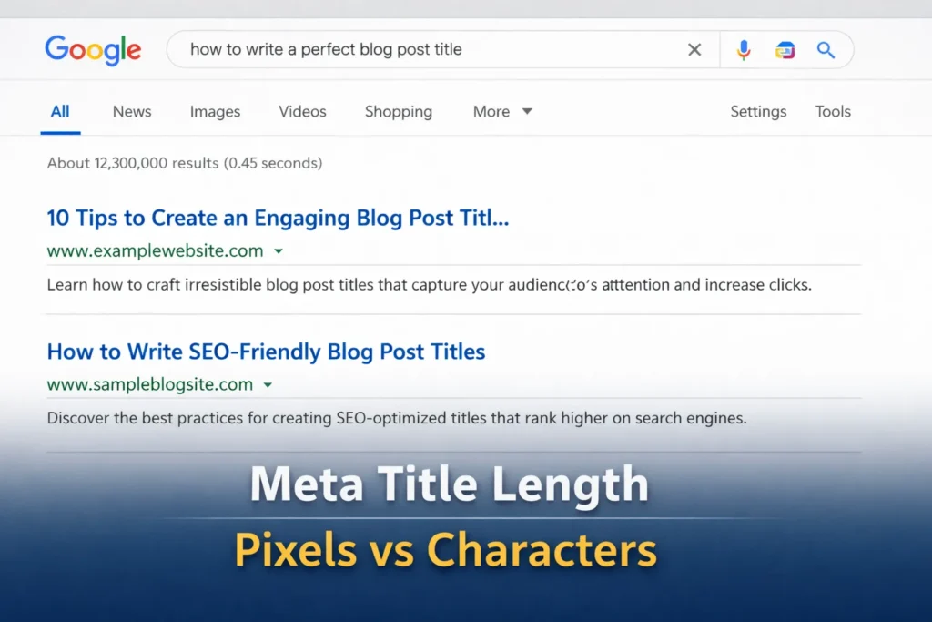 How Many Characters Should a Meta Title Be