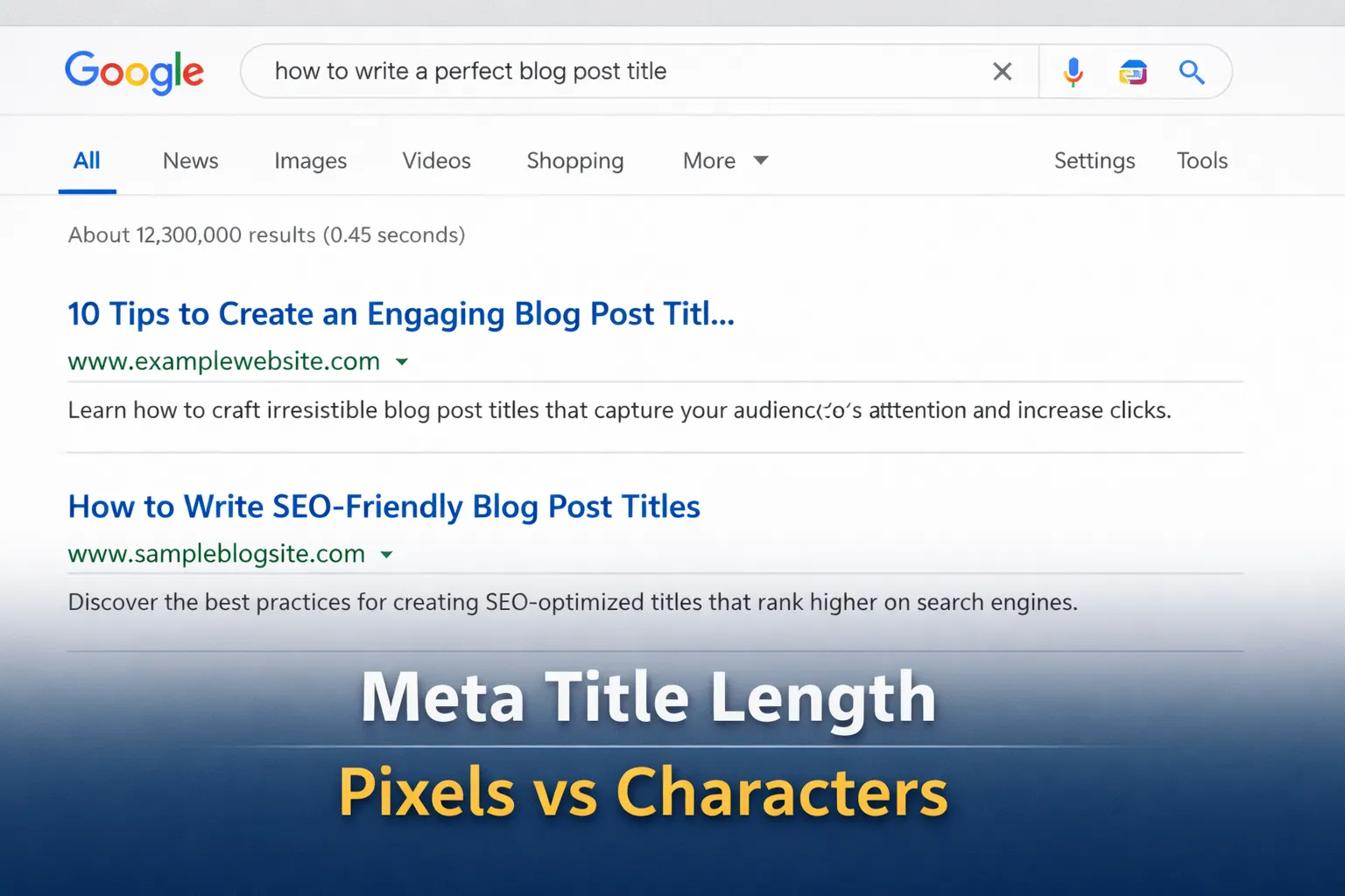 How Long Should a Meta Title Be? Why the 60-Character Rule Is a Myth