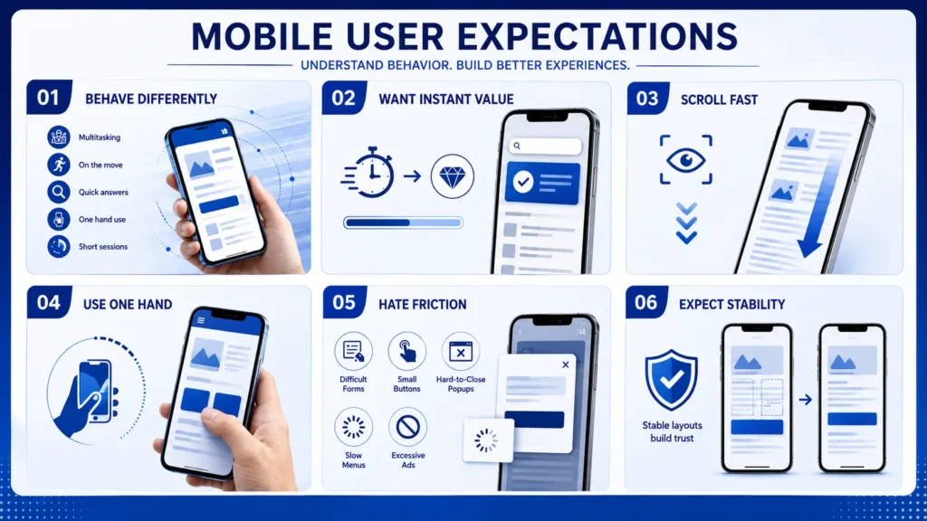 How Mobile Users Actually Behave