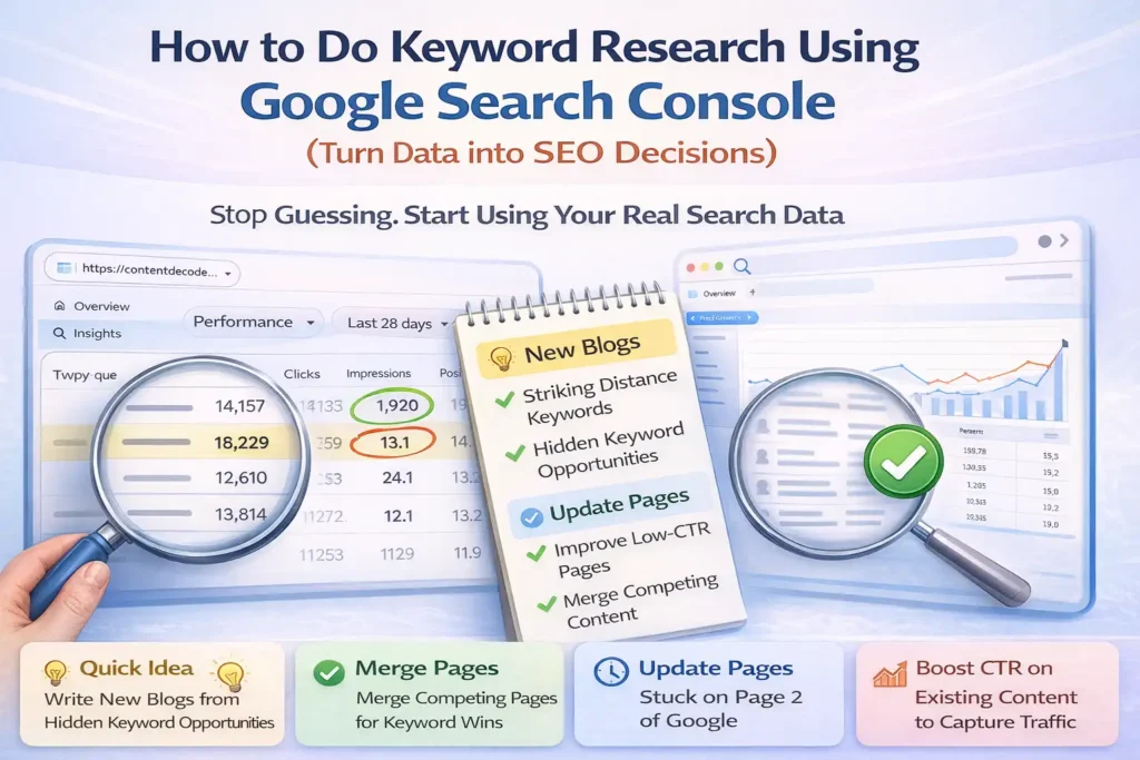 How to Do Keyword Research Using Google Search Console