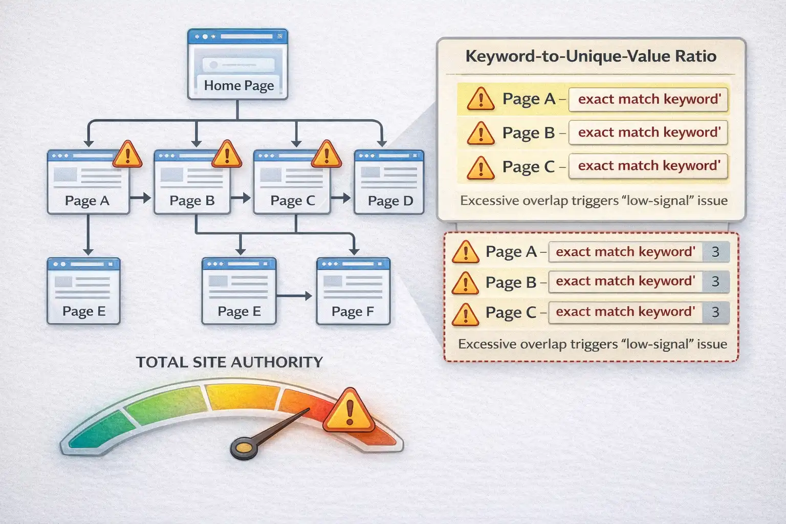 Impact on overall website quality