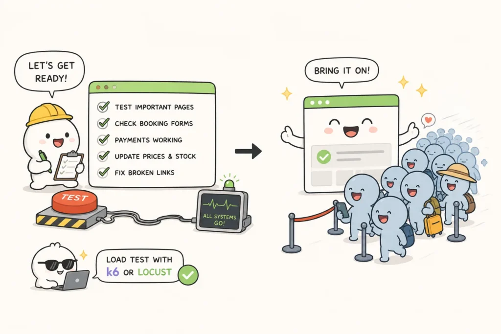 Keep Your Website Ready for High Traffic