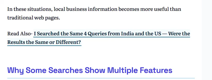 Read More and Related Content Links