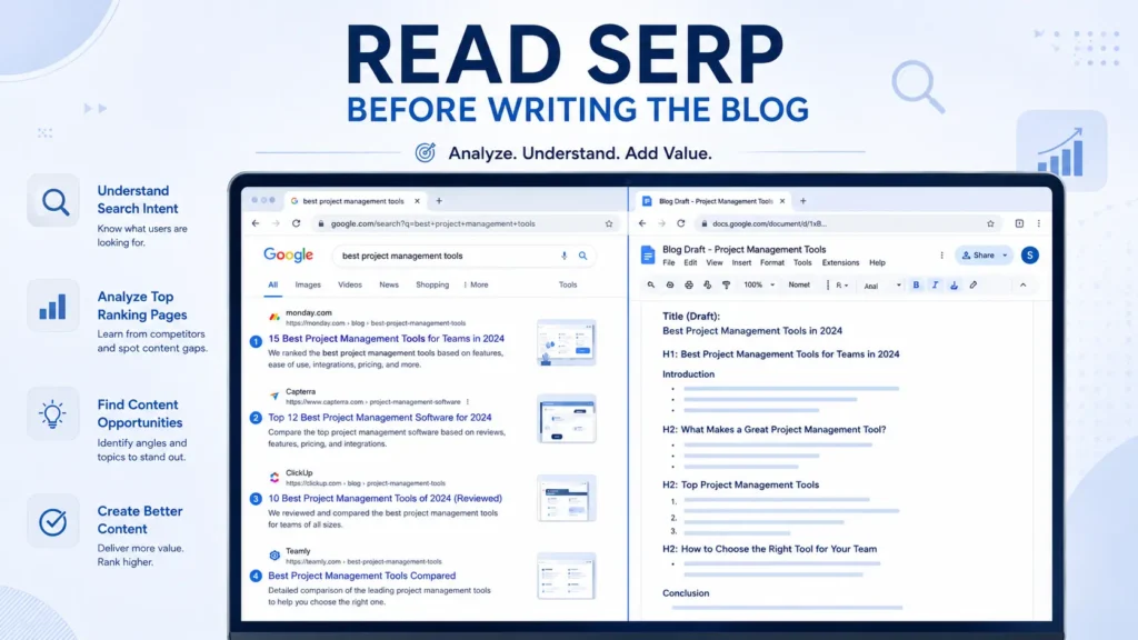 Read the SERP Before Creating Content