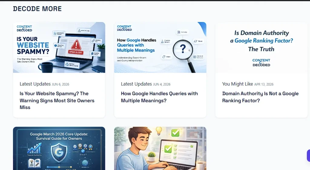 Related Posts Sections