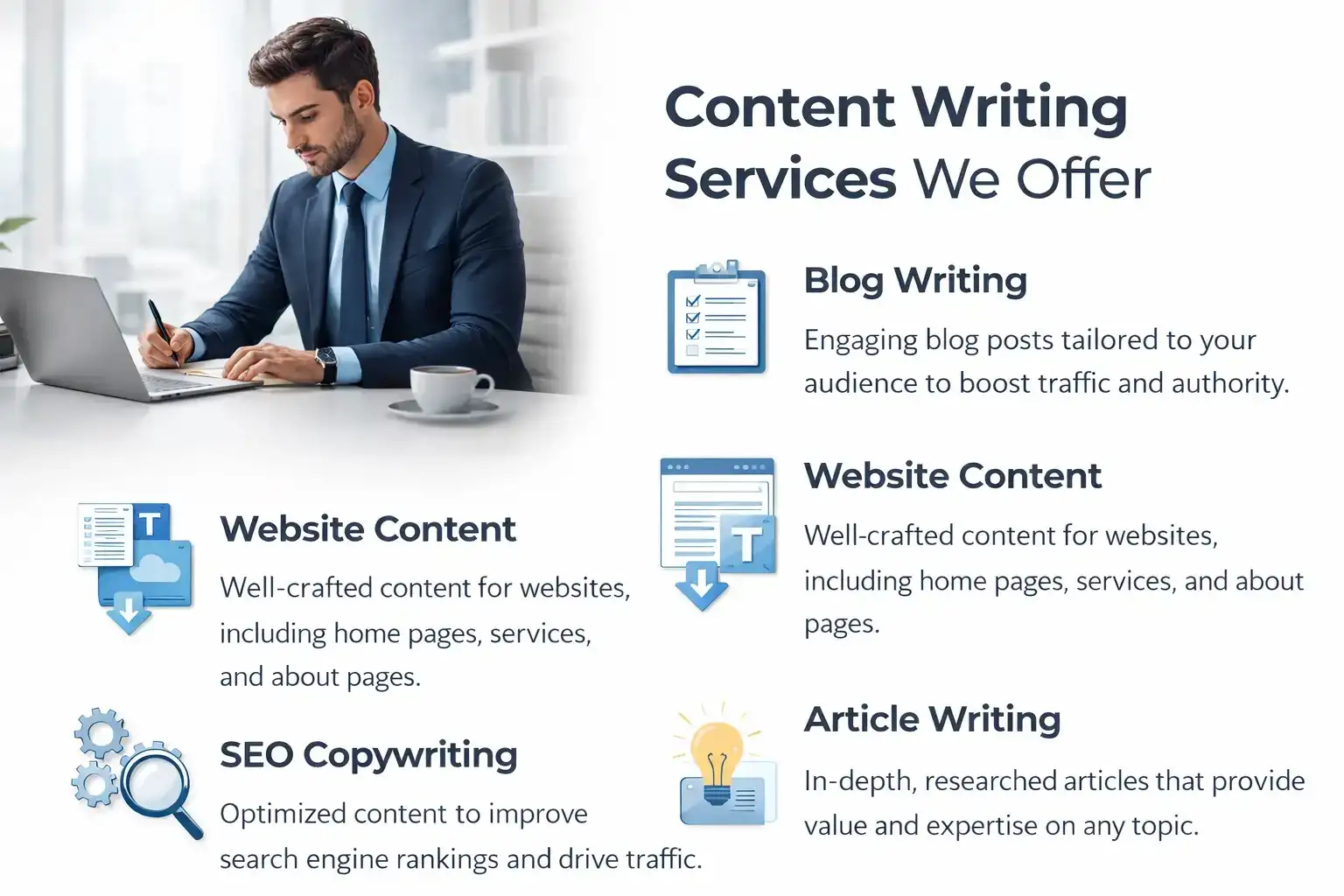 Content Writing Services We Provide