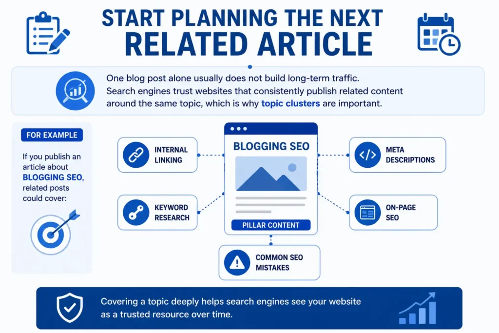 Start Planning the Next Related Article