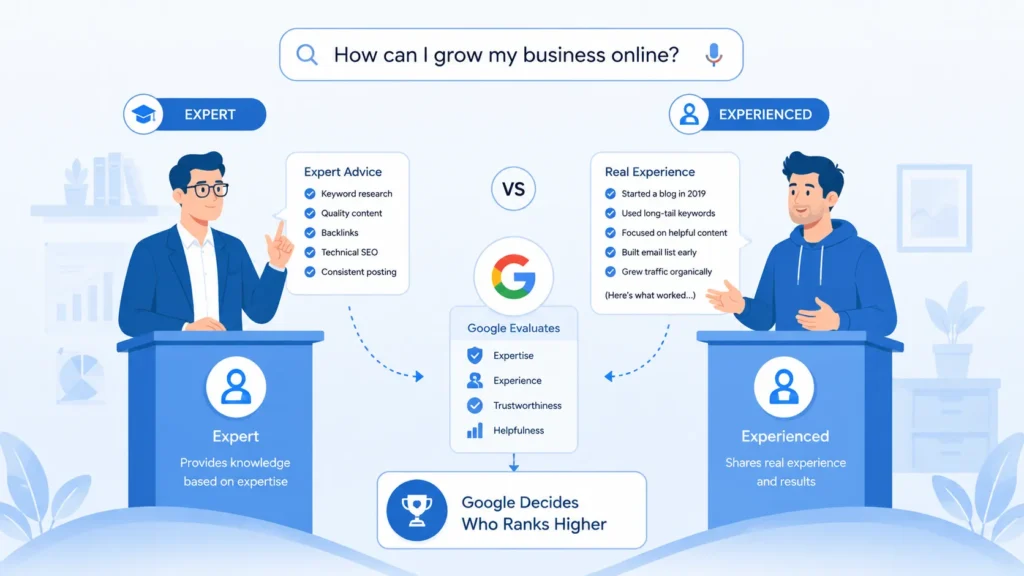 The Difference Between Advice and Experience