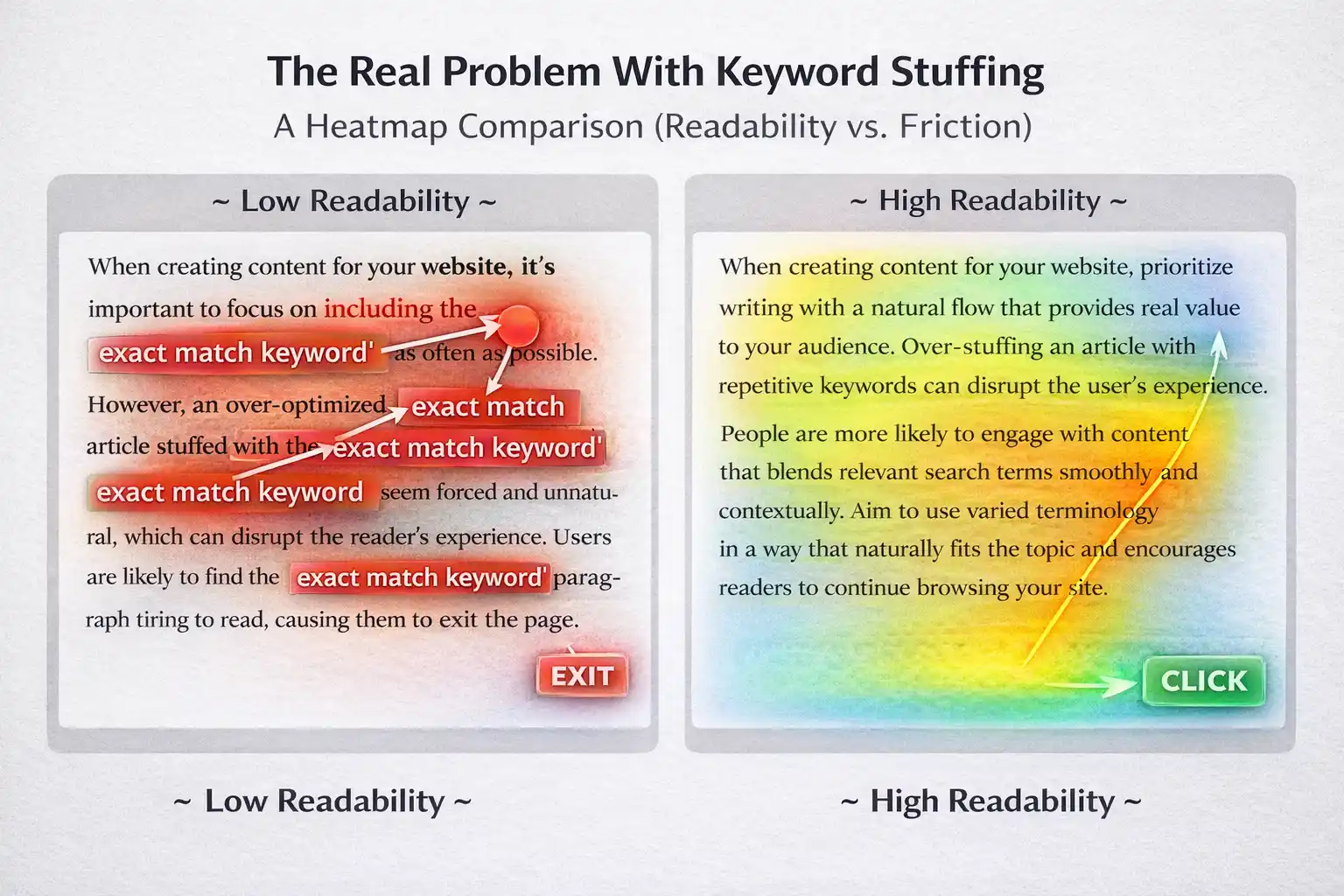 Keyword stuffing problem
