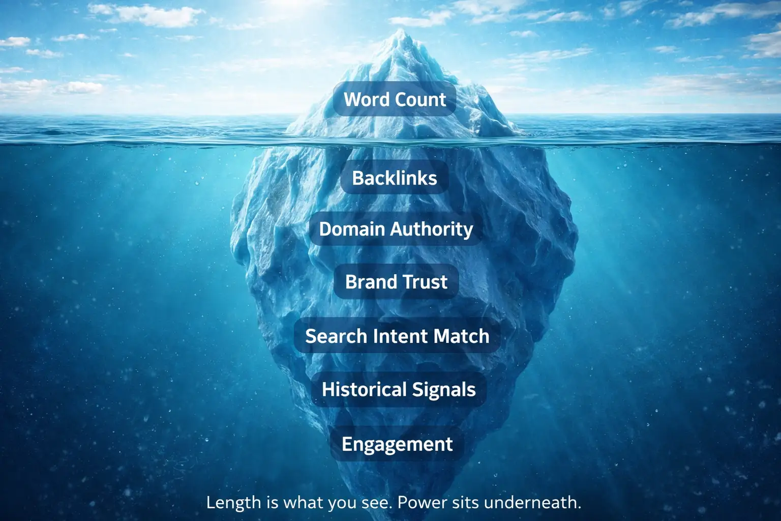 Visible metric illusion