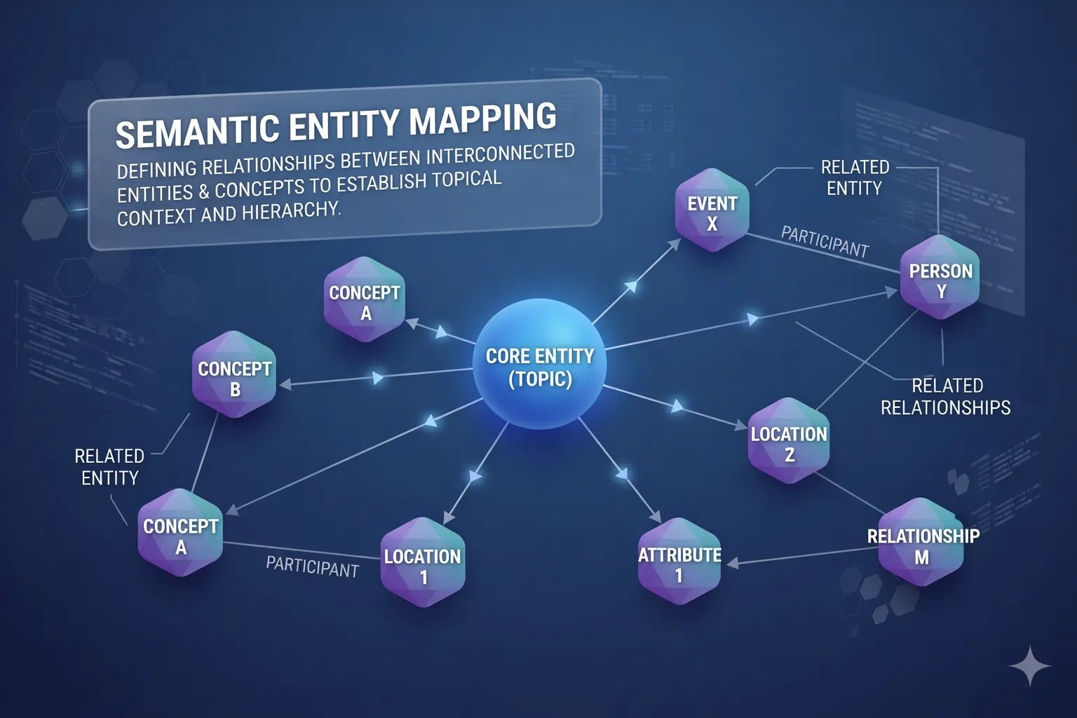 Semantic entity mapping concept