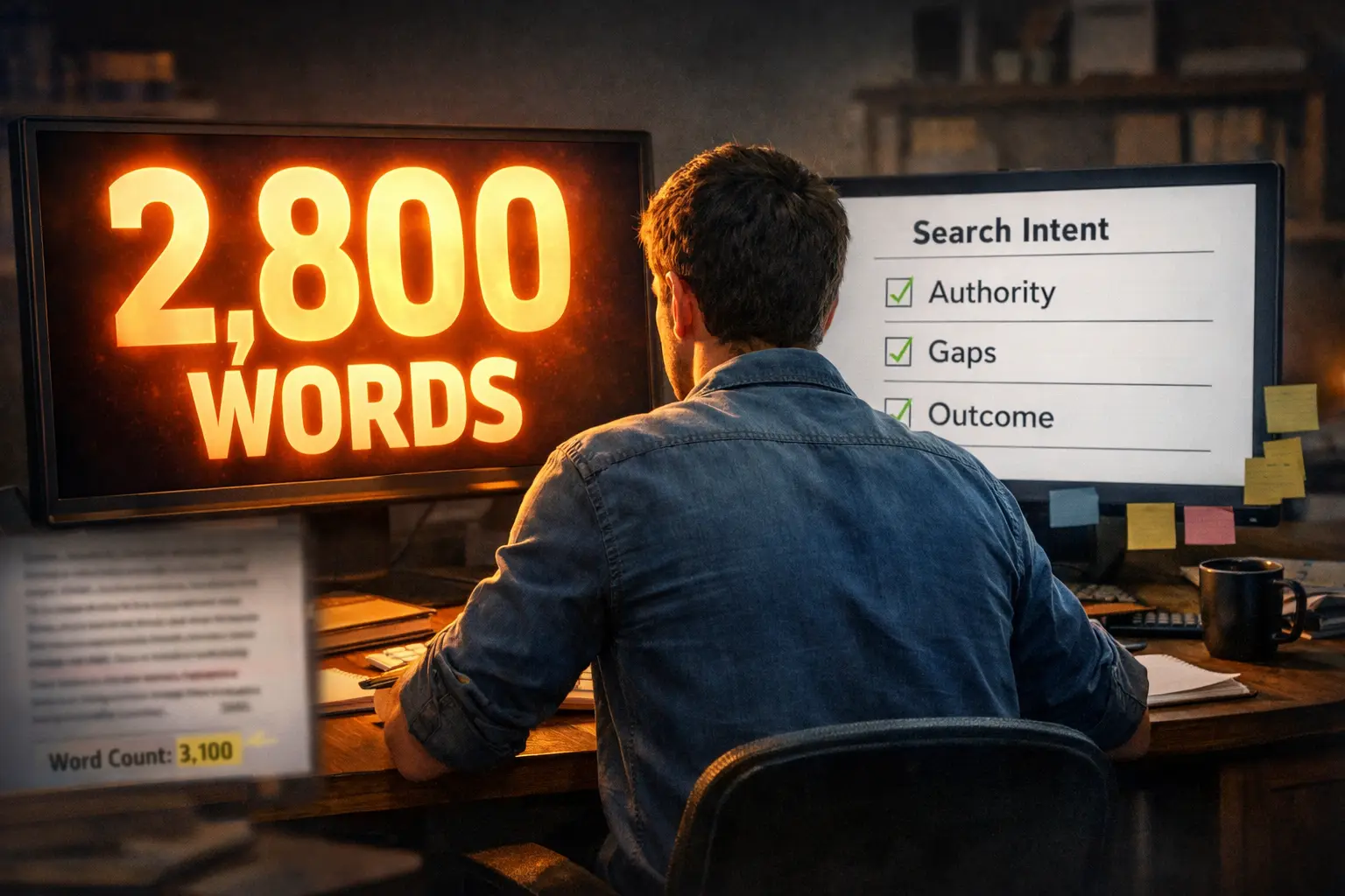 Why Matching Competitor Word Count Is a Mistake And What To Do Instead?