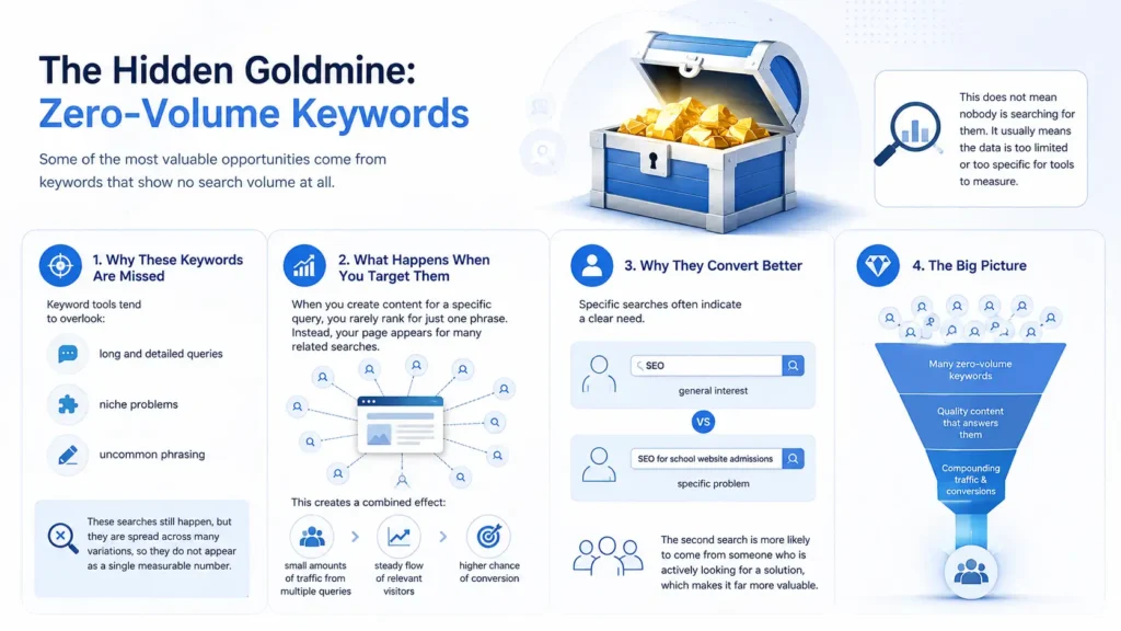 Zero-Volume Keywords
