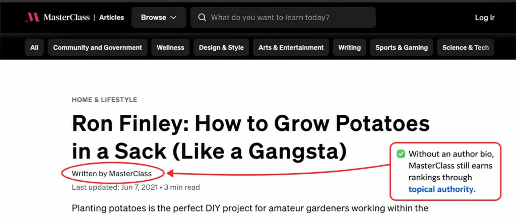 masterclass screenshot