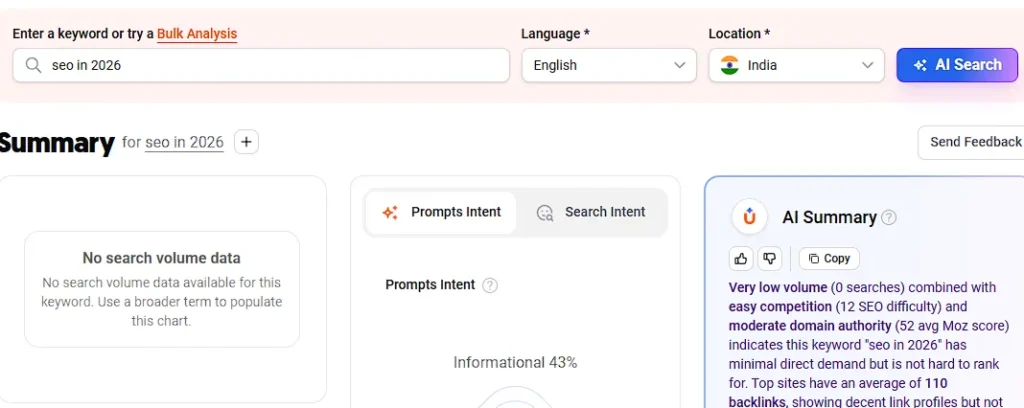 seo in 2026 screenshot